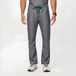 Figs Mens Medical Doctor Nurse‎ Cairo Cargo Scrub Pants Size XL Graphite Gray